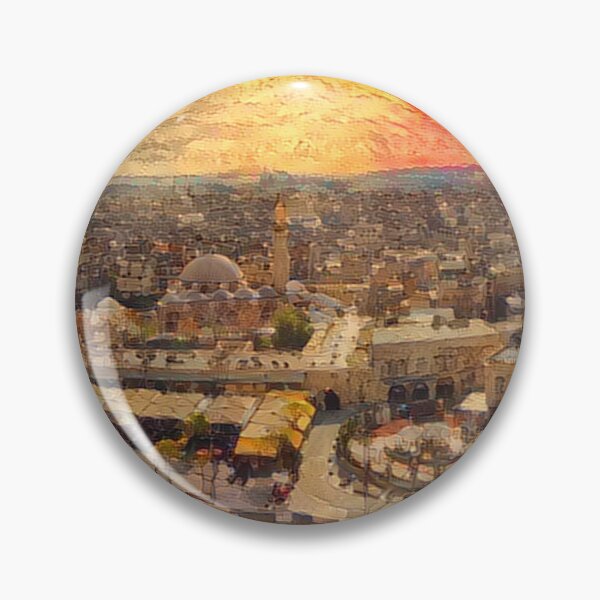 Item preview, Aleppo Panorama (Cityscape) - Cortes designed and sold by Homsalgia.