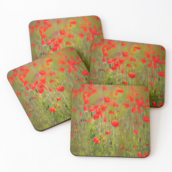 Item preview, Poppies Summer Day Art  designed and sold by Londonimages.
