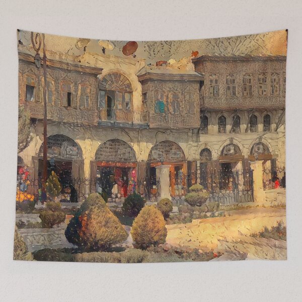 Item preview, An Aleppian Facade - Cortes designed and sold by Homsalgia.