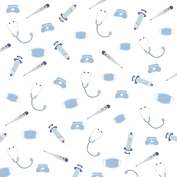 Artwork thumbnail, Nurse Essentials Pattern by PRNTDADZ