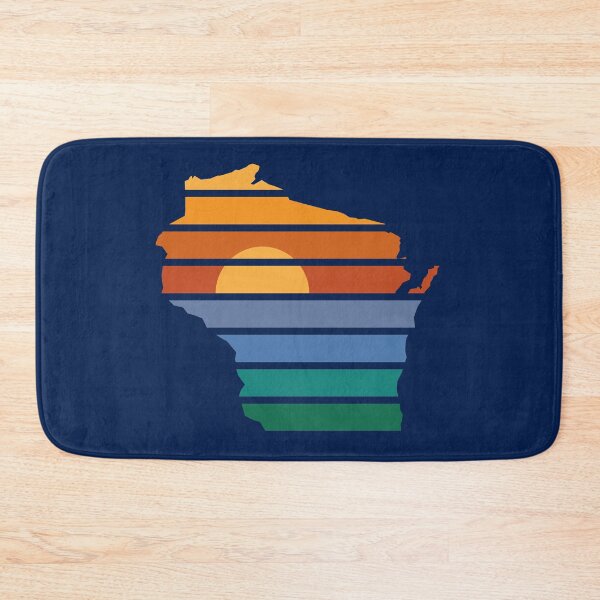 Item preview, Wisconsin Sunset Sunrise 1970s style 2 designed and sold by gstrehlow2011.