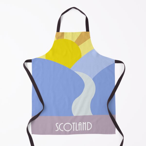 Item preview, Vintage Style Scotland Countryside Travel designed and sold by BDogCreations.