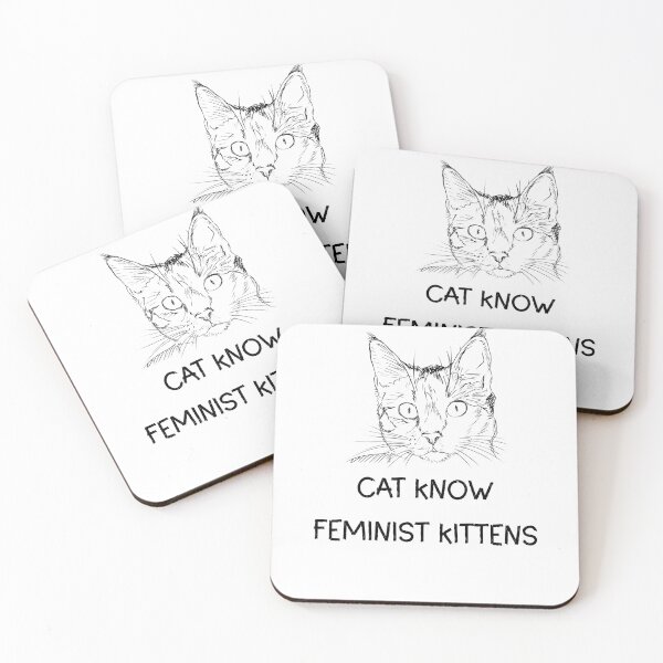 Artikelvorschau, Katze kennt feministische Kätzchen entworfen und verkauft von DonmedPro1.