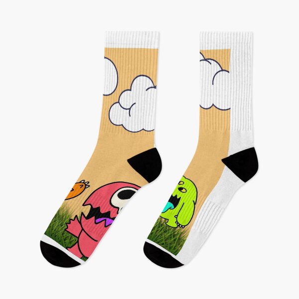 Item preview, A Cute Monster Design with beautiful print designed and sold by AKCollections.
