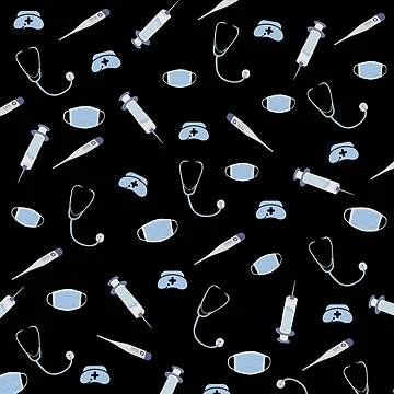 Artwork thumbnail, Nurse Essentials Pattern by PRNTDADZ