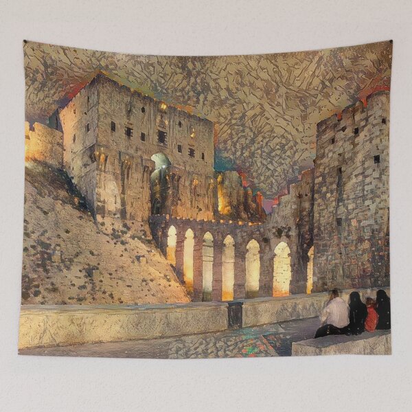 Artikelvorschau, Aleppo Castle - Cortes entworfen und verkauft von Homsalgia.