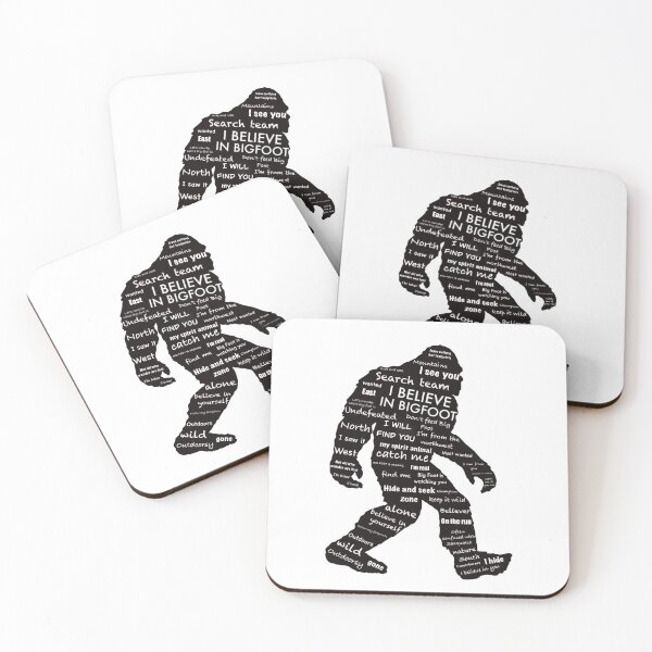 Item preview, Big Foot Word Art designed and sold by irmasarts.