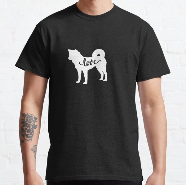 I Love My King Shepherd Dog Silhouette Classic T-Shirt