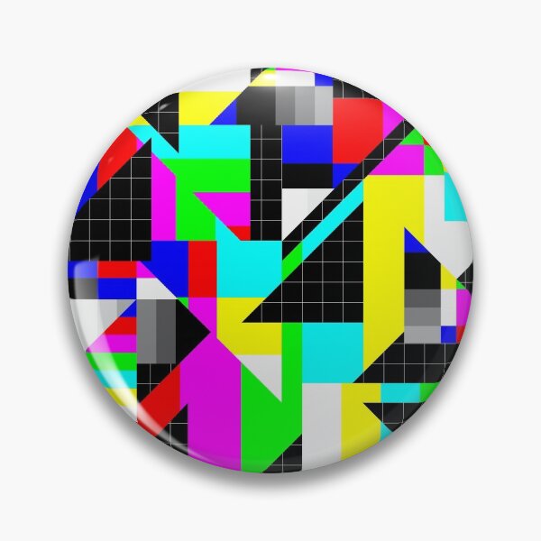 Item preview, "Pixel grid fragments" error message, no signal, test screen designed and sold by TrueType.