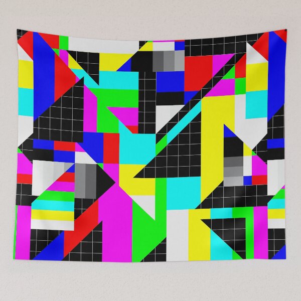 Item preview, "Pixel grid fragments" error message, no signal, test screen designed and sold by TrueType.