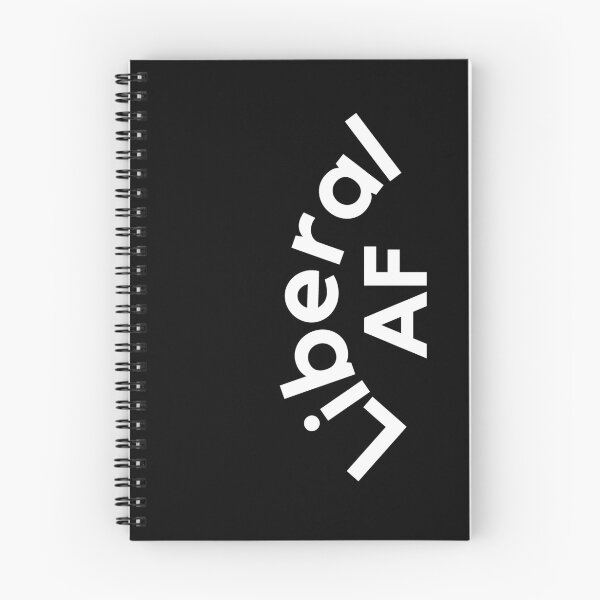 Item preview, Liberal AF - White Letters designed and sold by SimplyMots.