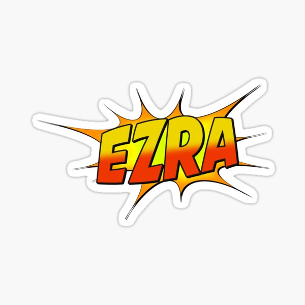 Vista previa del artículo con la obra «Ezra», diseñado y vendido por rogue-design.