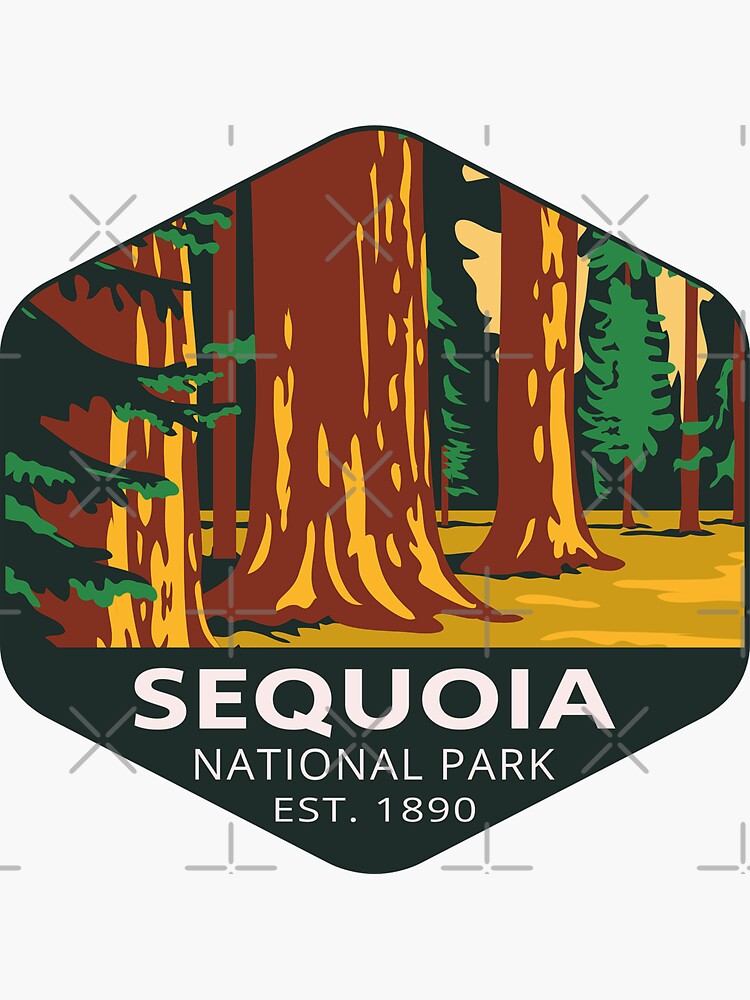 "Sequoia National Park" Sticker for Sale by HomeSpirit Redbubble