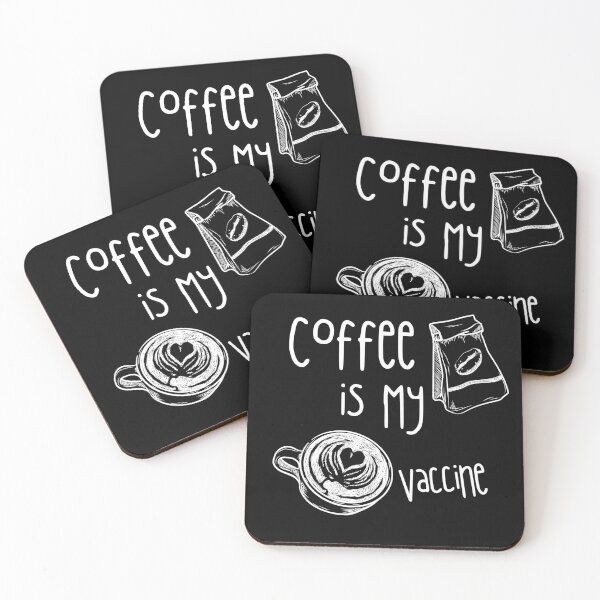 Item preview, Coffee Is My Vaccine designed and sold by Quadghouls.
