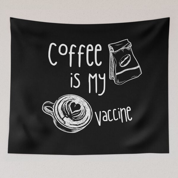 Item preview, Coffee Is My Vaccine designed and sold by Quadghouls.