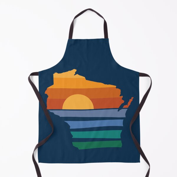 Item preview, Wisconsin Sunset Sunrise 1970s style 3 designed and sold by gstrehlow2011.