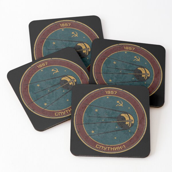 Item preview, Спутник-1 - Vintage Emblem designed and sold by arthook.