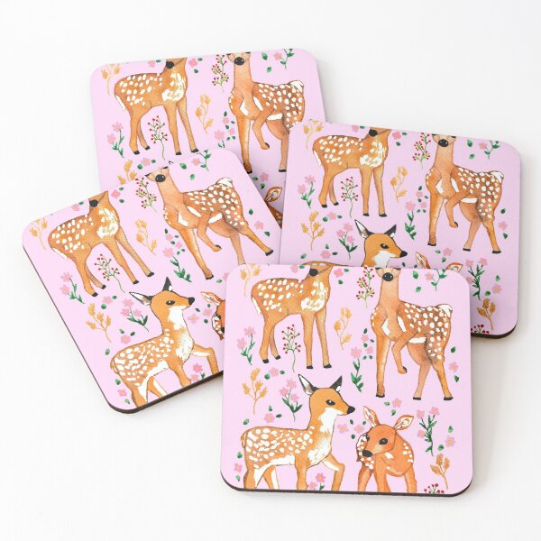 Item preview, Deer Collection - Pink Palette  designed and sold by Niina  Niskanen.