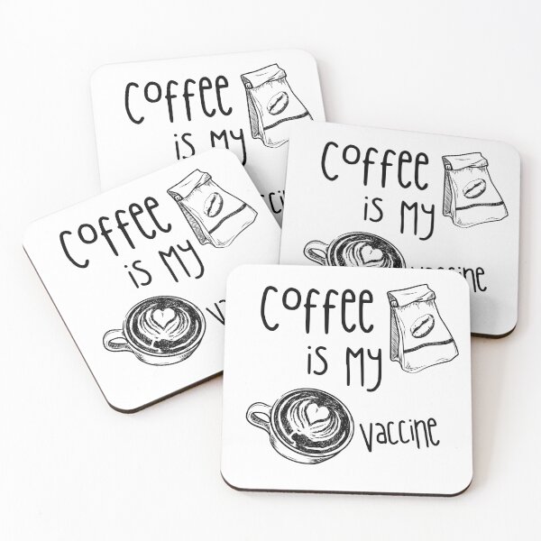 Item preview, Coffee Is My Vaccine designed and sold by Quadghouls.