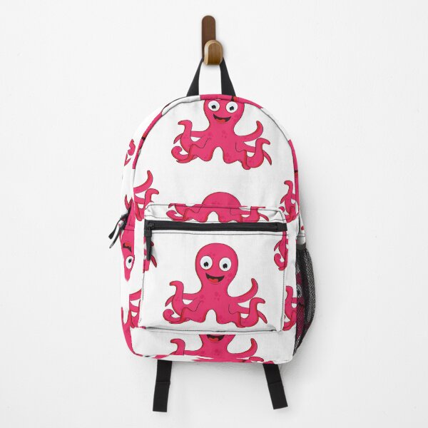 Item preview, happy red octopus designed and sold by treasure-crafts.