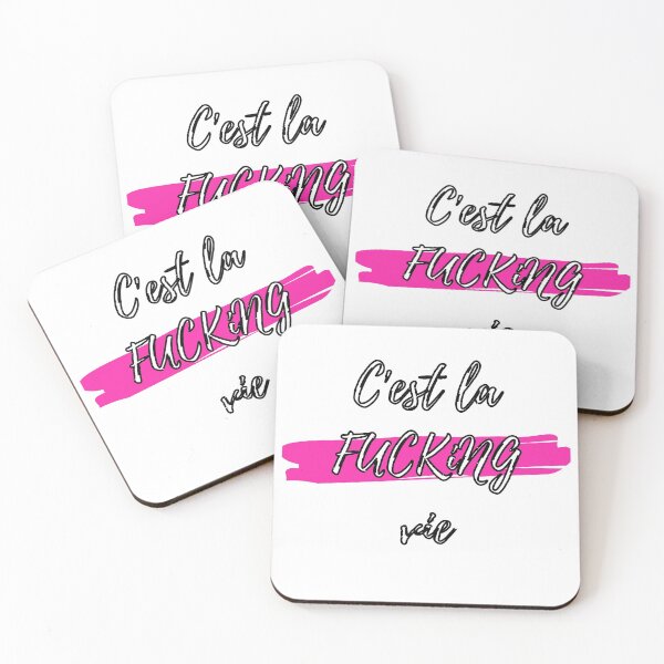 Item preview, C'est la f@cking vie designed and sold by GRKiT.