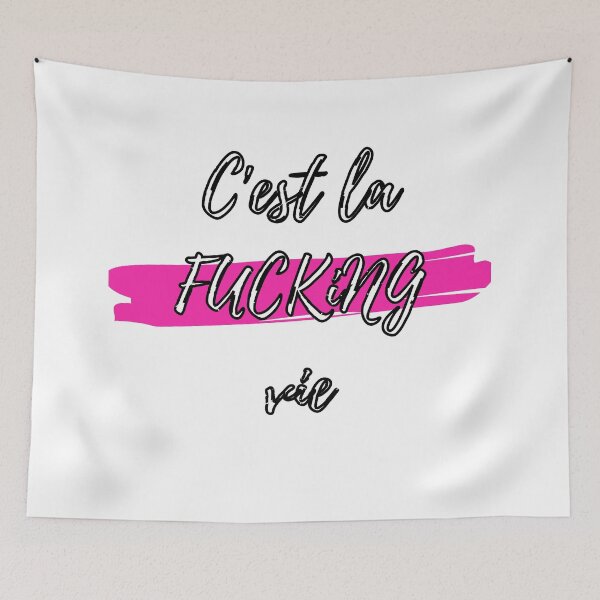 Item preview, C'est la f@cking vie designed and sold by GRKiT.