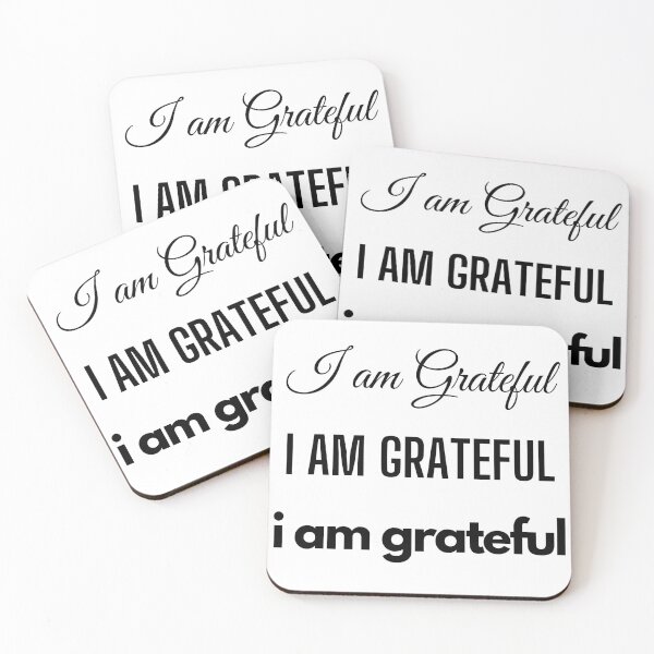 Item preview, I am Grateful in three fonts designed and sold by imeshshenal.