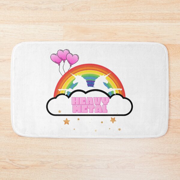 Item preview, HEAVY METAL UNICORN AND RAINBOW | FUNNY | SARCASTIC designed and sold by CeraRoss.
