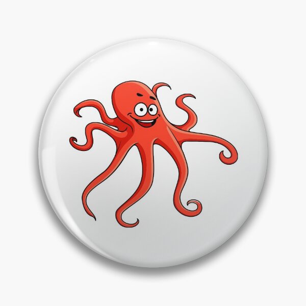 Item preview, Happy Orange Octopus designed and sold by treasure-crafts.