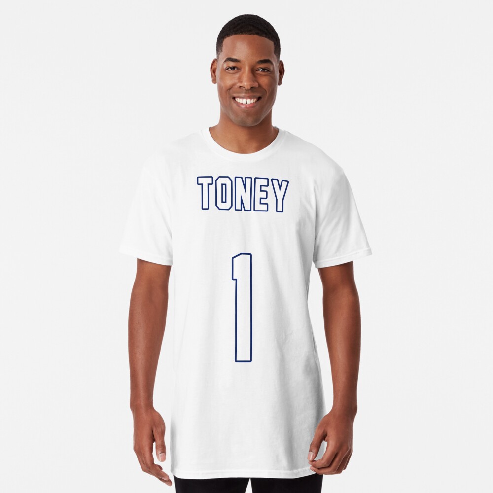 Men's Nike Kadarius Toney Royal New York Giants Player Name & Number T-Shirt