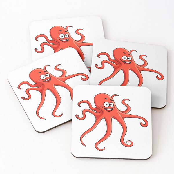 Item preview, Happy Orange Octopus designed and sold by treasure-crafts.