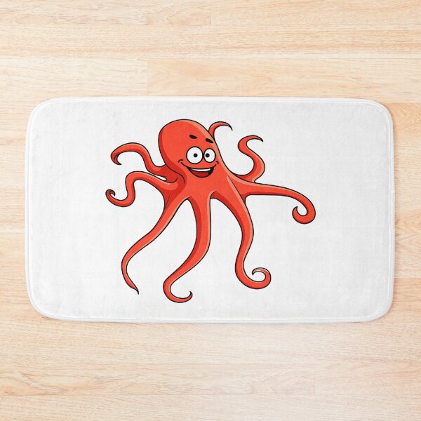 Item preview, Happy Orange Octopus designed and sold by treasure-crafts.