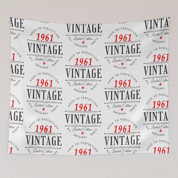 Item preview, Vintage Born In 1961 designed and sold by GACreative63.