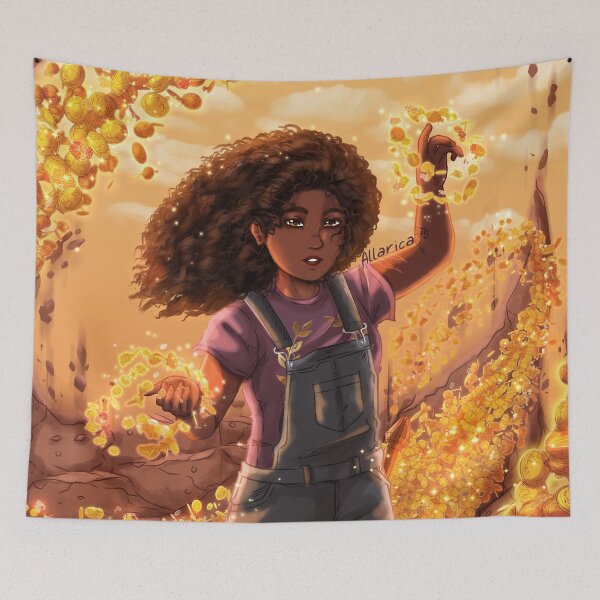 Item preview, Hazel Levesque Gold designed and sold by allarica.