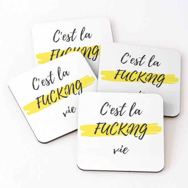 Item preview, C'est la f@cking vie designed and sold by GRKiT.