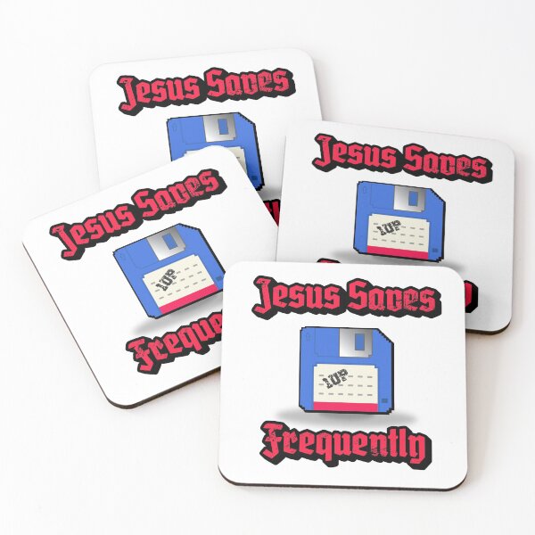 Item preview, JESUS SAVES FREQUENTLY (Large) designed and sold by newdamage.