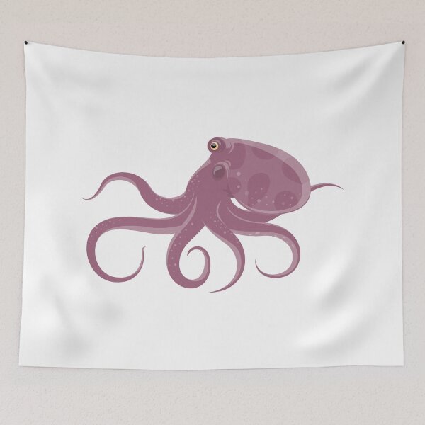 Item preview, Purple Octopus designed and sold by treasure-crafts.