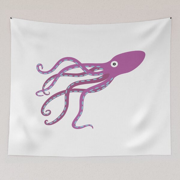 Item preview, Purple Octopus designed and sold by treasure-crafts.