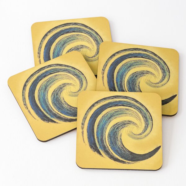 Item preview, Blue Tribal Sea Waves designed and sold by JeysArtDesign.