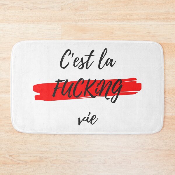 Item preview, C'est la f@cking vie designed and sold by GRKiT.
