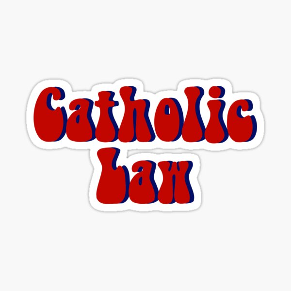 Item preview, Catholic Law designed and sold by eammmmmm.