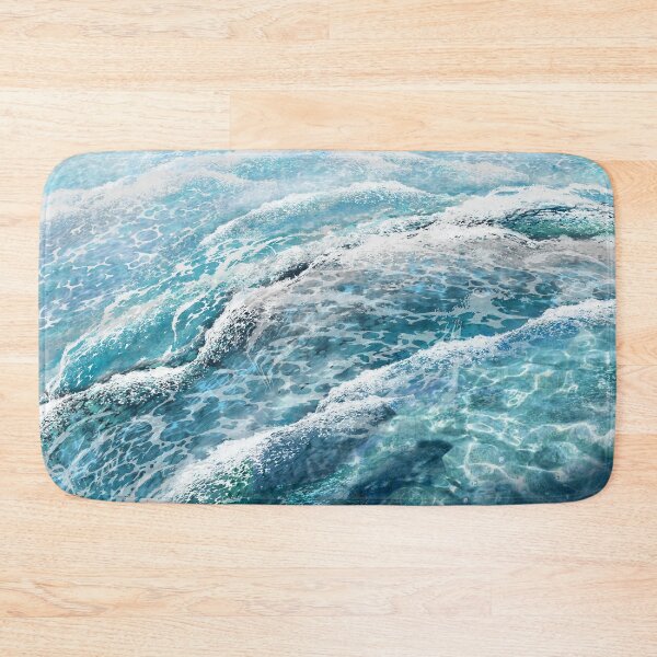 Item preview, Ocean Waves Painting designed and sold by Nattea.