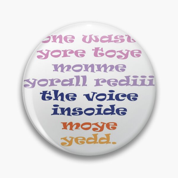 Item preview, jone waste yore toye monme yorall rediii the voice insoide moye yedd designed and sold by eness-BK.