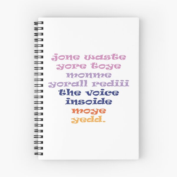 Item preview, jone waste yore toye monme yorall rediii the voice insoide moye yedd designed and sold by eness-BK.