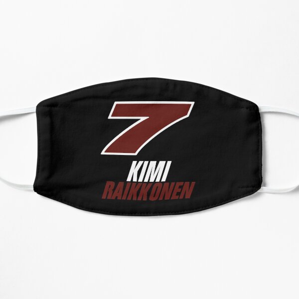 Kimi Raikkonen 7 Masque sans plis
