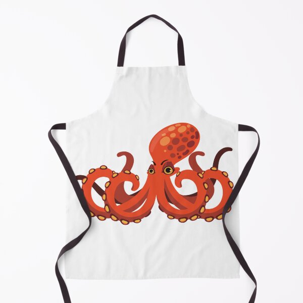 Item preview, Orange Octopus designed and sold by treasure-crafts.