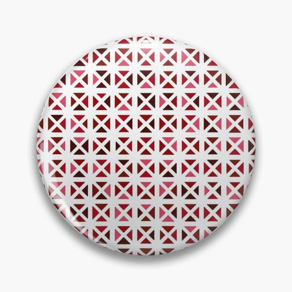 Aperçu de l'œuvre Motif de triangle arrondi (rouge) créée et vendue par John Uttley.