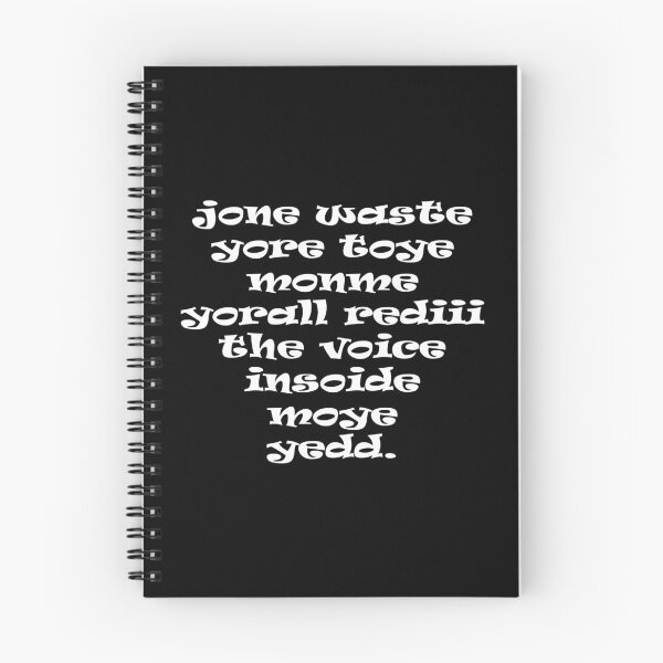 Item preview, Jone waste yore toye monme yorall rediii the voice insoide moye yedd designed and sold by eness-BK.
