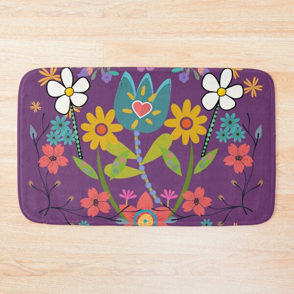 Item preview, PERKY PURPLE FLOWERS  designed and sold by ChunkyMonty.