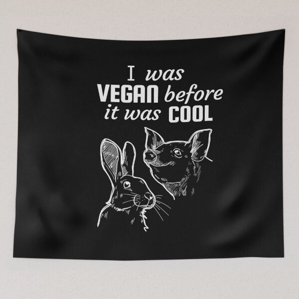 Item preview, I was vegan before it was cool designed and sold by Purr95.